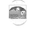full moon farm tattoo design idea