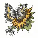 sunflower tattoo tattoo design idea