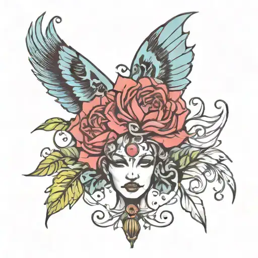 Master of the mind body soul tattoo design idea
