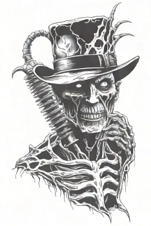 freddy krueger tattoo design idea