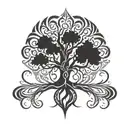 yggdrasil tree of life tattoo design idea