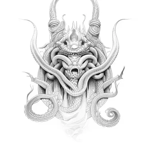 jormungandr  tattoo design idea