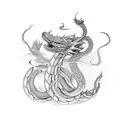 jormungandr  tattoo design idea