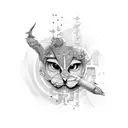 adam's creation tattoo design idea