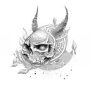 adam's creation tattoo design idea