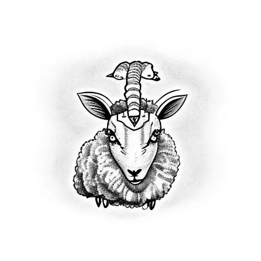 family name lamb but not a sheep men's tattoo for calf muscle tattoo design idea