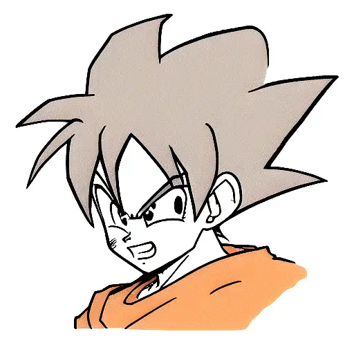 goku tattoo design idea
