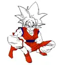 goku tattoo design idea