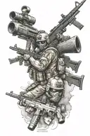 Special Forces tattoo design idea
