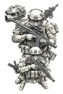Special Forces tattoo design idea