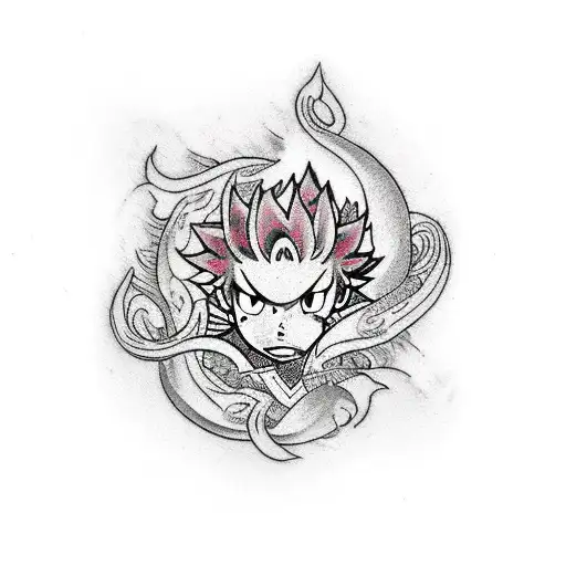 Fairy tail tattoo design idea