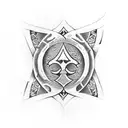 Ace of Spades tattoo design idea