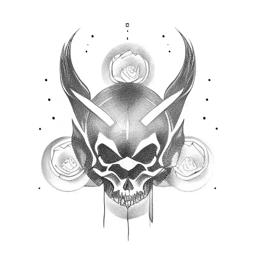 Car on mounten road tattoo design idea