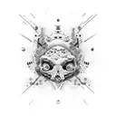 blood type drop tattoo design idea