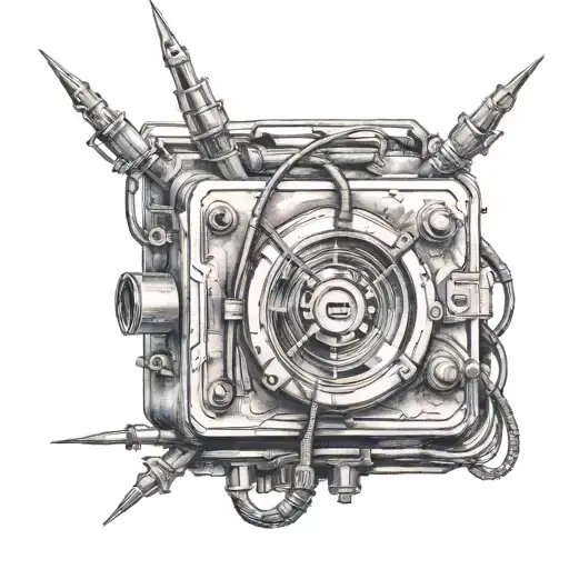 Electrician tattoo design idea