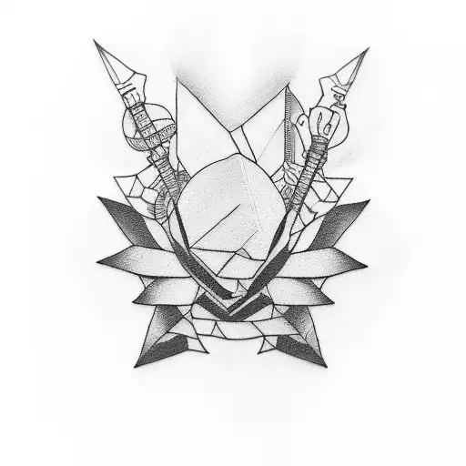 Symbolic representation of a long-distance relationship tattoo design idea