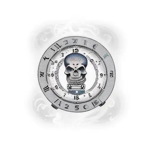 time line with 122332, 081310, 050510 and names tattoo design idea