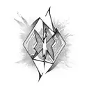 sleeve withe lightning and wind tattoo design idea