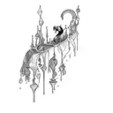 Crying Heart tattoo design idea