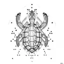 3 turtle  tattoo design idea