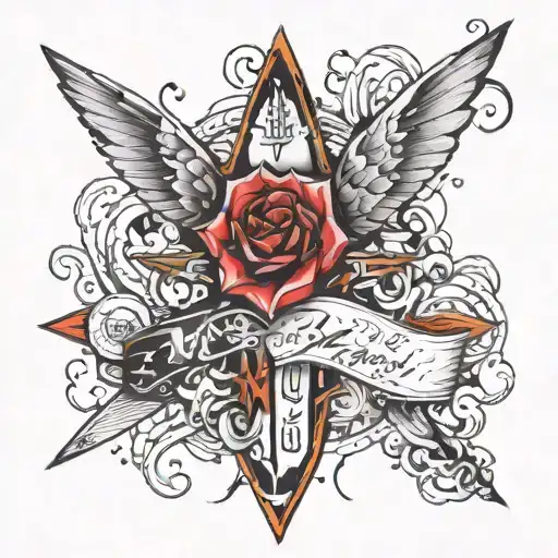 the words MAXIME VALIDA written in blood  tattoo design idea