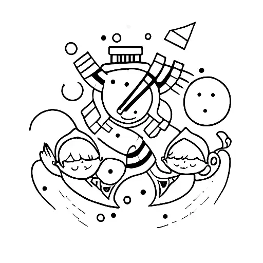 My Children tattoo design idea