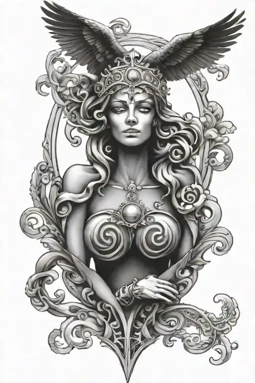 All glory to God  tattoo design idea