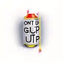 don't give up on chances tattoo design idea