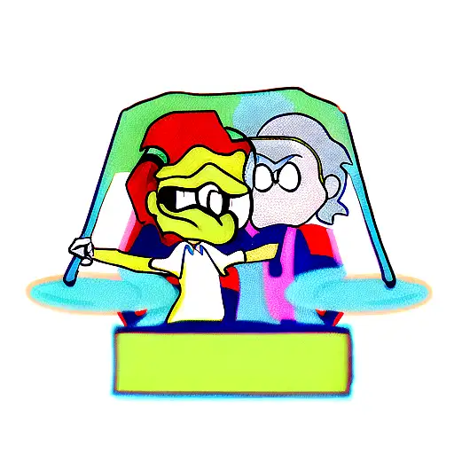 band with Rick and Morty tattoo design idea