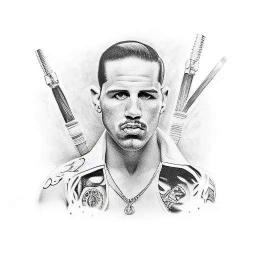 Freedie mercury boxing quim Barreiros tattoo design idea