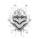 age of man tattoo design idea