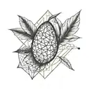 mango tattoo design idea
