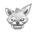 foxy from fnaf \  tattoo design idea