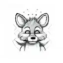 foxy from fnaf \  tattoo design idea