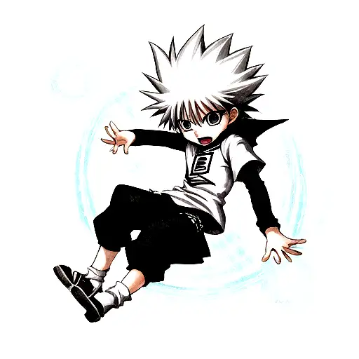 killua tattoo design idea