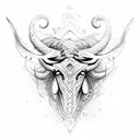 taurus virigin pisces tattoo design idea