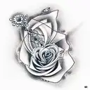 loneliness  tattoo design idea