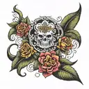 colombia tattoo design idea