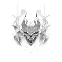 M A D P tattoo design idea