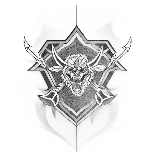 Dallas and ice hockey tattoo design idea