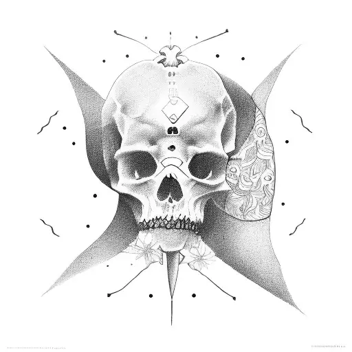 13 and why be  normal? tattoo design idea