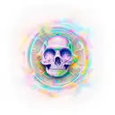 psychedelic  tattoo design idea