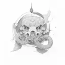 pipe tattoo design idea