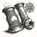 forex trading candlesticks tattoo design idea