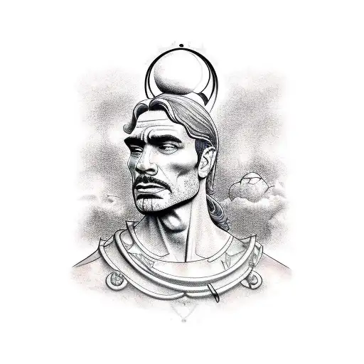 torre de Hércules  tattoo design idea