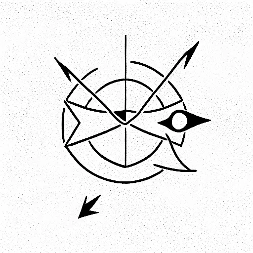 Sagittarius and Taurus tattoo design idea