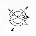 Sagittarius and Taurus tattoo design idea