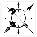 Sagittarius and Taurus tattoo design idea