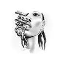 wiz khalifa smoking tattoo design idea