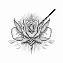 wiz khalifa smoking tattoo design idea